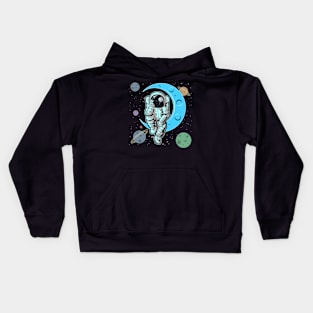 Think Outside The Earth Kids Hoodie